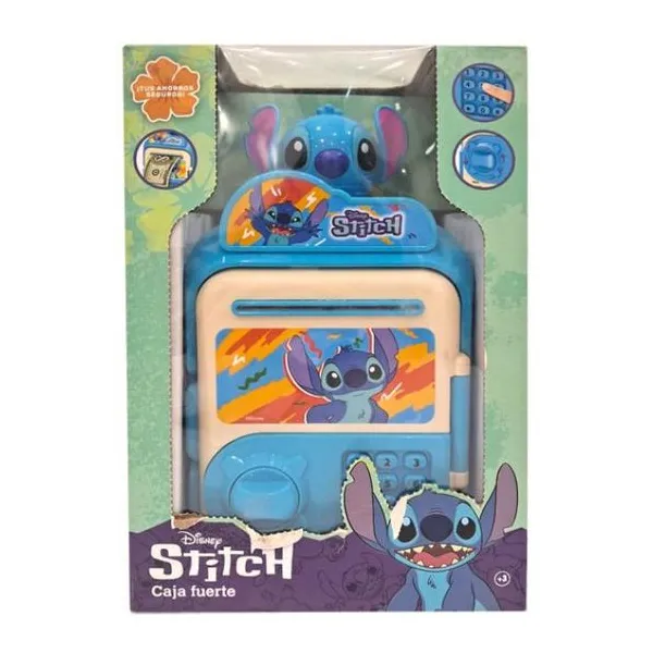 Caja fuerte a pilas Stitch