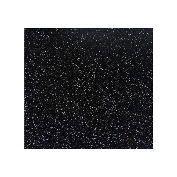 Goma eva glitter 40 x60 cmnegro