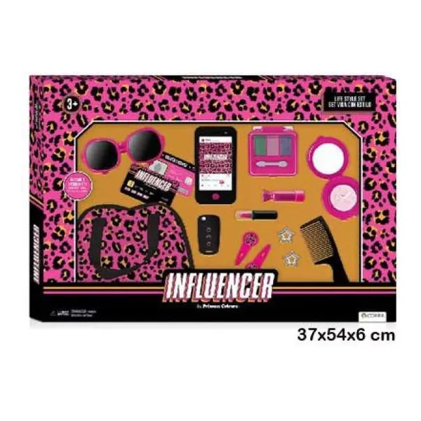 Influencer lyfestyle - set completo lifestyle en caja grande - 37 cm x54 cm x6