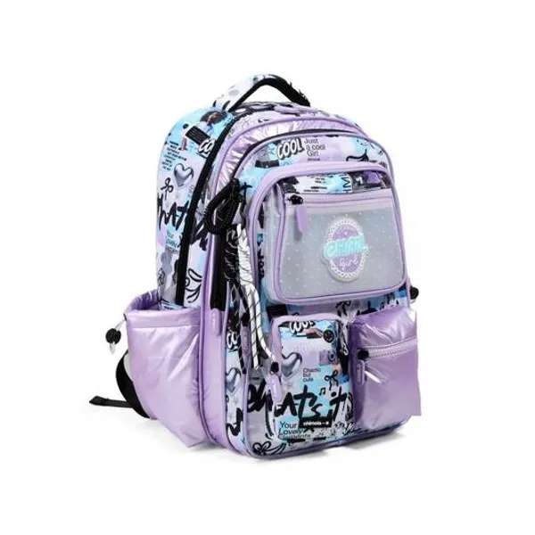 Mochila 17" espalda coquette lila chimola