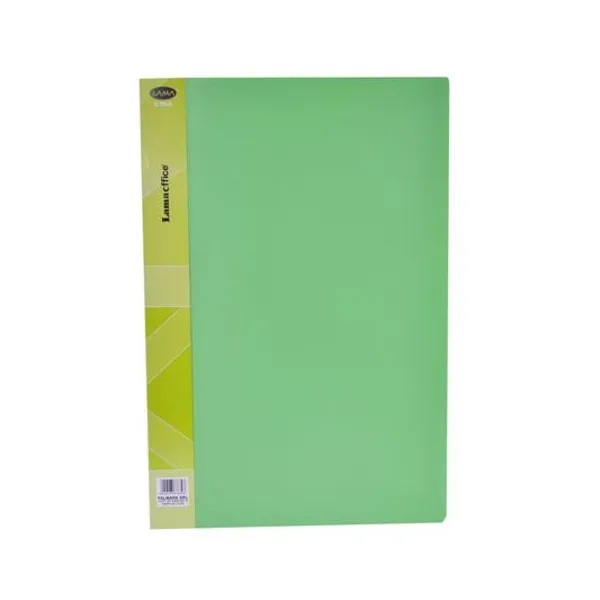 Carpeta oficio 20 folios opaca pastel x unidad lama