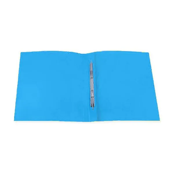 Carpeta cartulina espiral oficio 240 grsceleste x25 unid.