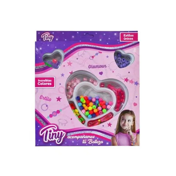 Set para armar bijouterie en caja 20x20 cm