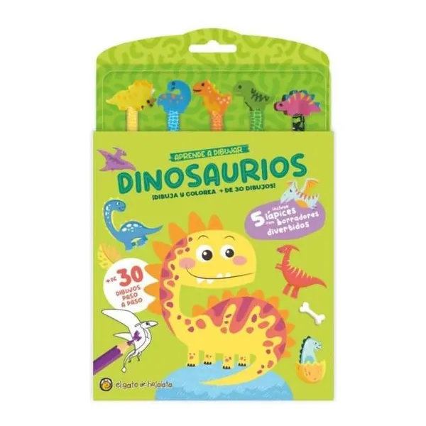 Aprende a dibujar dinosaurios