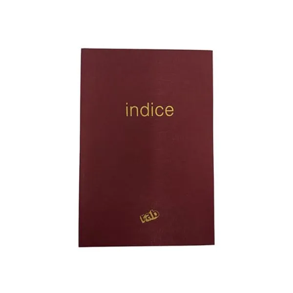Libro rab índice corona 4 manos