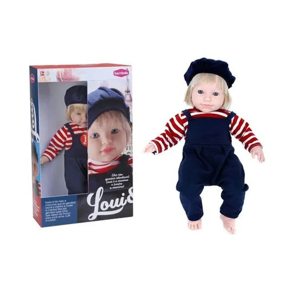 Muñeco louis 55 cm en caja 36x56 cm bambola