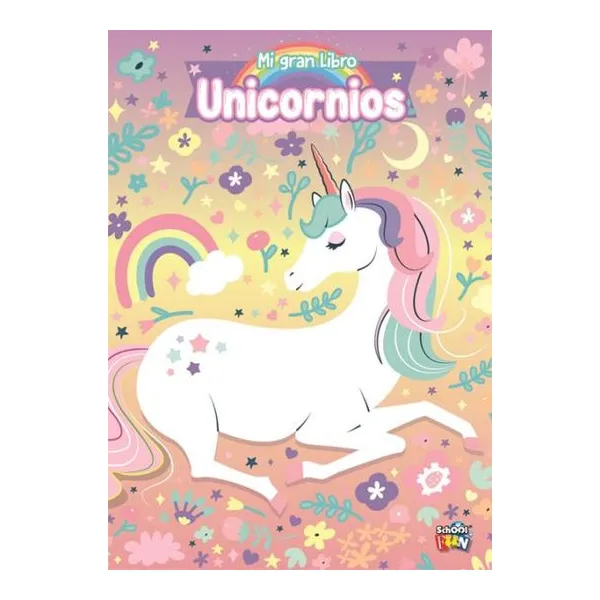 Mi gran libro- unicornios 28 20 cm