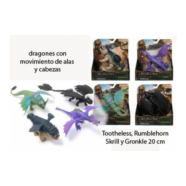 Dragons pequeños dragones 20 cm