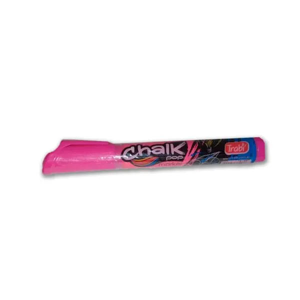 Marcador trabi chalk glass (tiza) para red.6 mmfluo rosa
