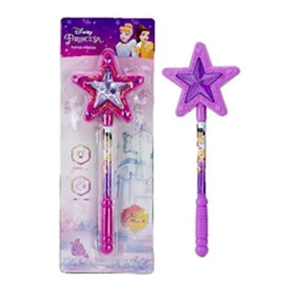 Varita de princesa con luz y sonido 38 x14 x3 cm