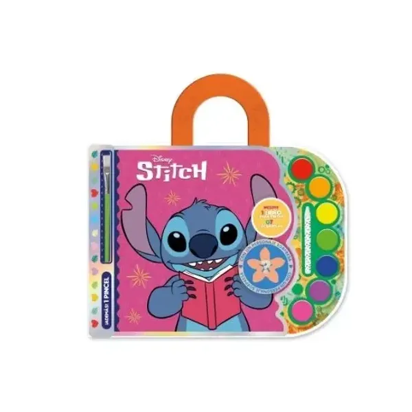 Valija blister editorial vertice acuarelas Stitch