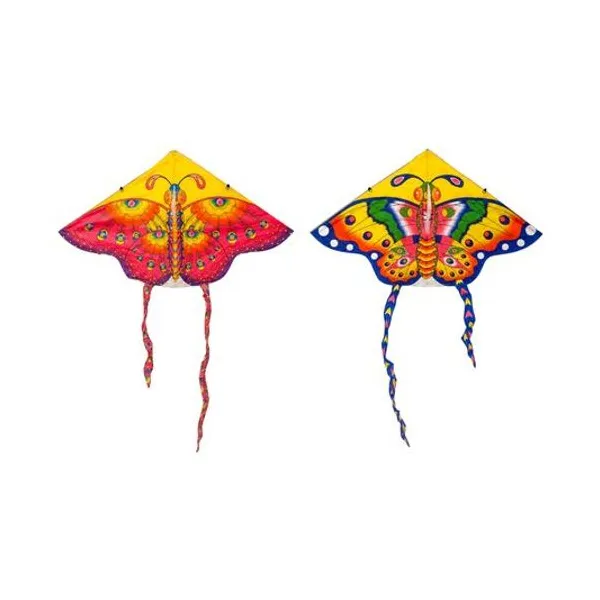 Barrilete mariposa 50x85 cm x1 colores surtidos - zz