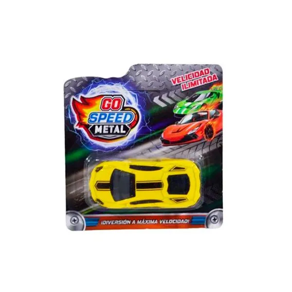 Auto de colección metal 7 cm en blister 10x11 cm x unidad modelos surtidos