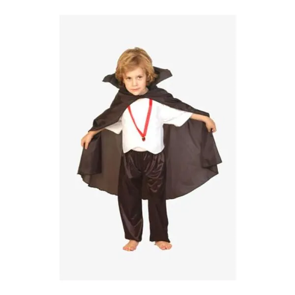 Dracula con chaleco y capa - talle 3