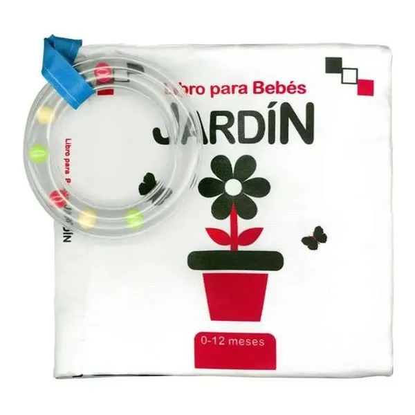 Libro blandito para bebés jardín 15 15 cm