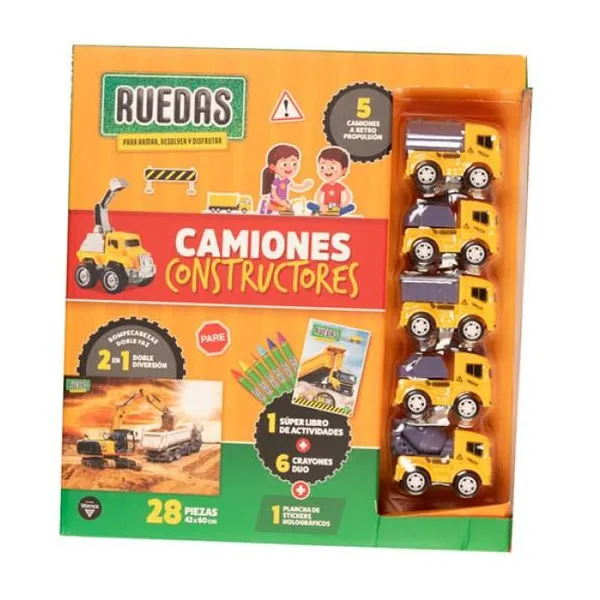 Ruedas camiones de construccion