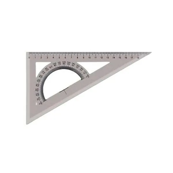 Escuadra con transportador humo 20x60° Pizzini 370220x