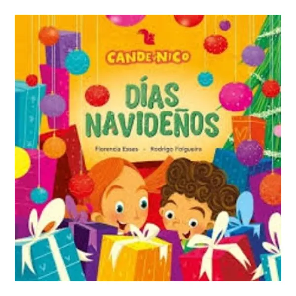 Cande y nico. dias navideños