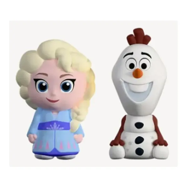 Frozen - foamates 2 diseños de Frozen elsa y olaf