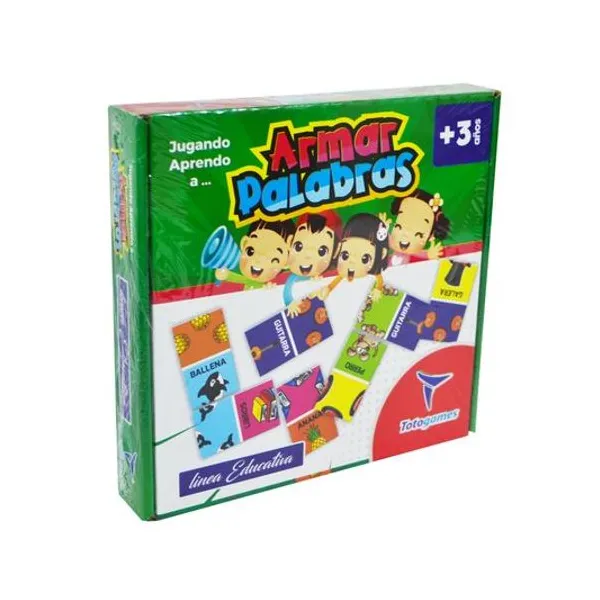 Juego de mesa jugando aprendo a armar palabras 20x20 jm