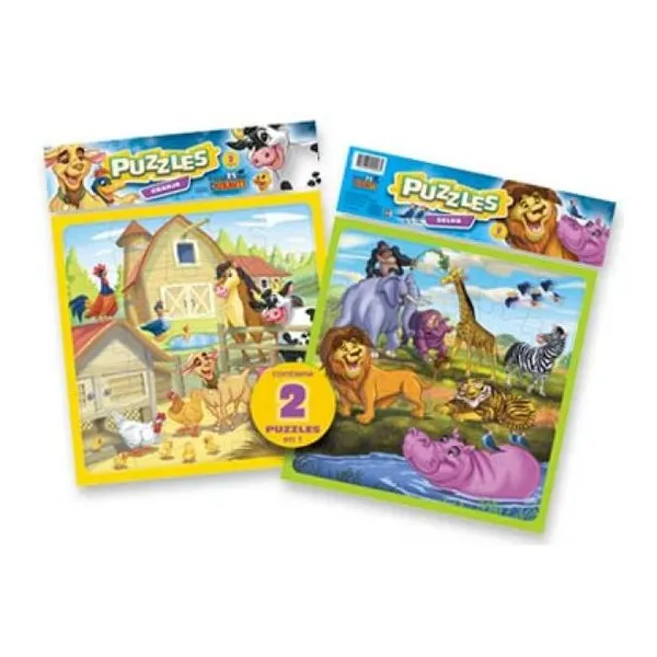 Puzzle granja/zoo 25 pzas.art.06