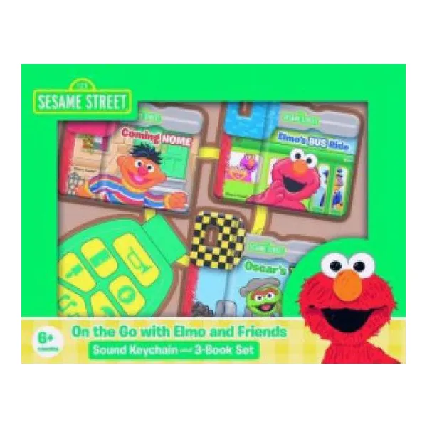 Plaza sesamo de viaje con elmo
