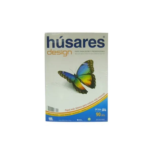 Papel husares design tamaño a4 90 grsest.x 100 hjs.