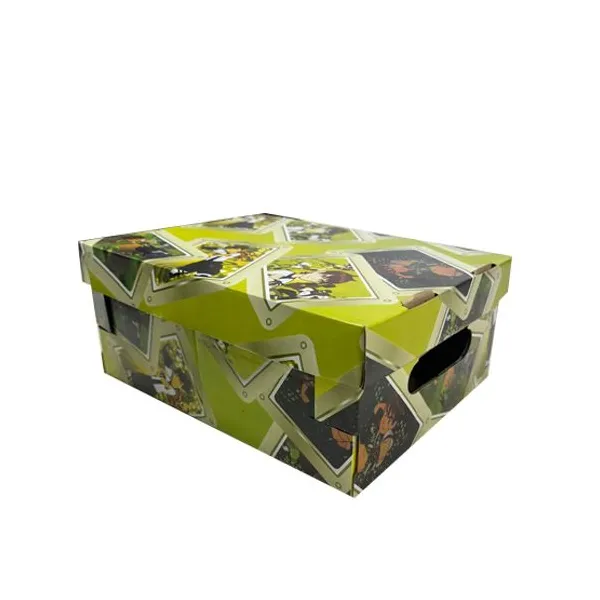 Caja cartón fantasia/lisa chica [22 x30 x12,5)