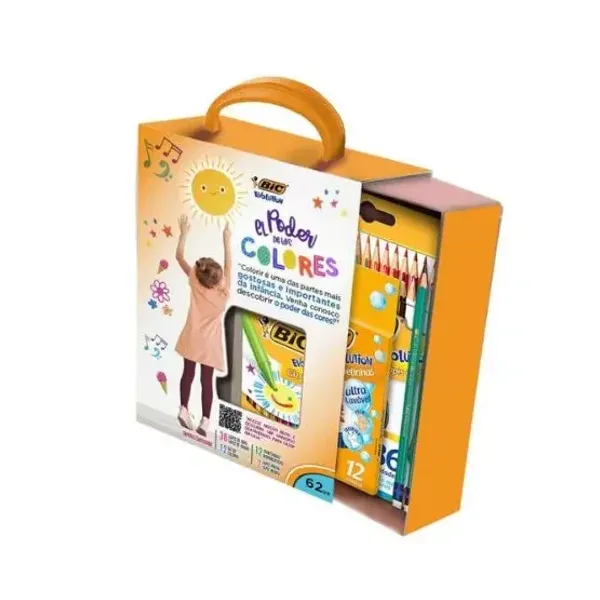 Kit para colorear BIC el poder de los colores