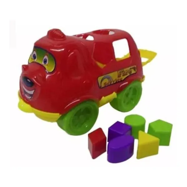 School bus con encastres.