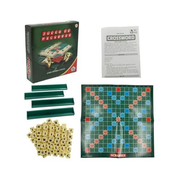 Juego de palabras cruzadas en caja 17.5x17.5 cm