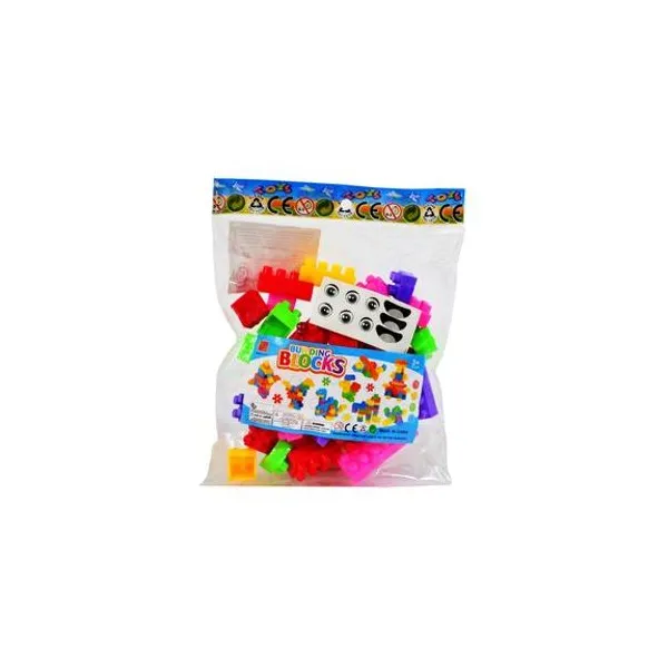 Set de bloques mini 51 piezas 14x14x3 cm