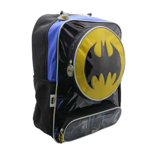 Mochila batman 18" espalda con luz led