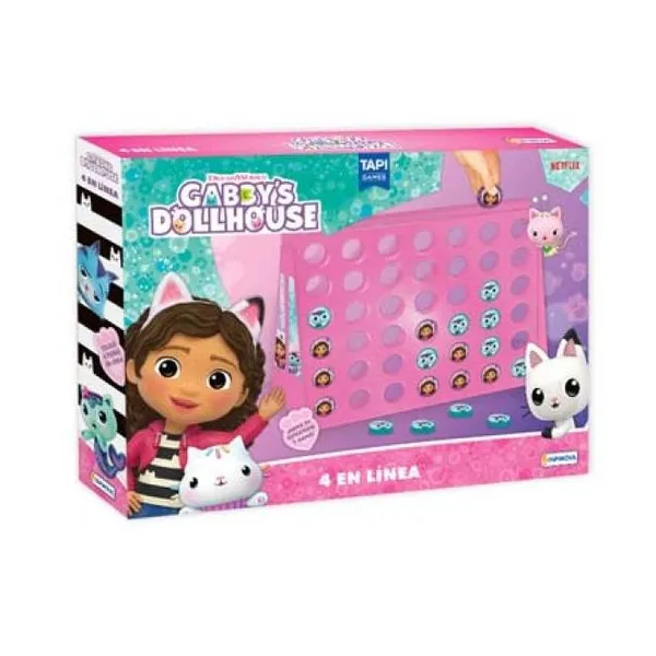 4 en linea gabby dollhouse