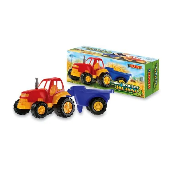 Tractor grande con acoplado Duravit