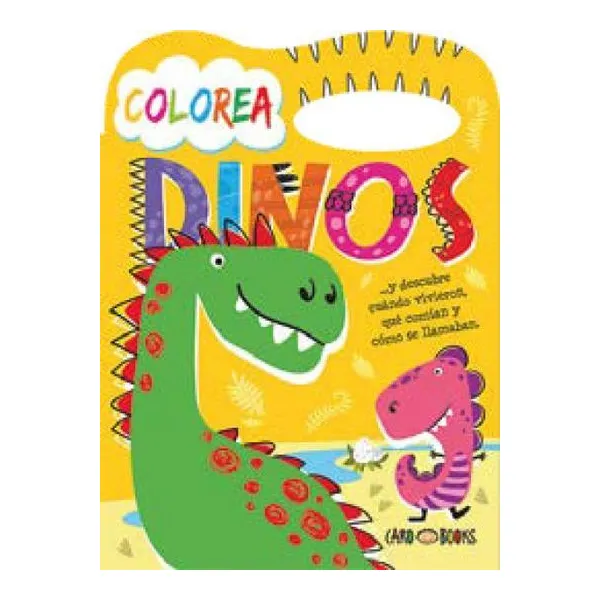 Colorea dinosaurios-
