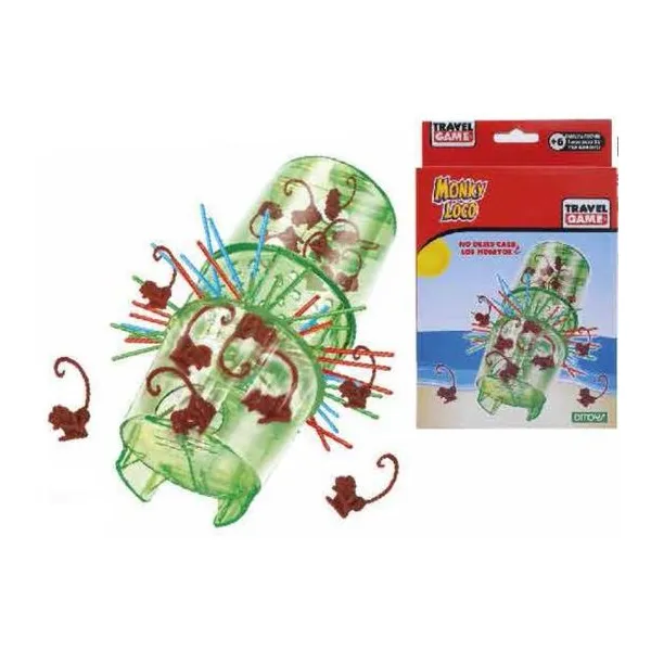 Monky loco travel game 15 23 4 cm