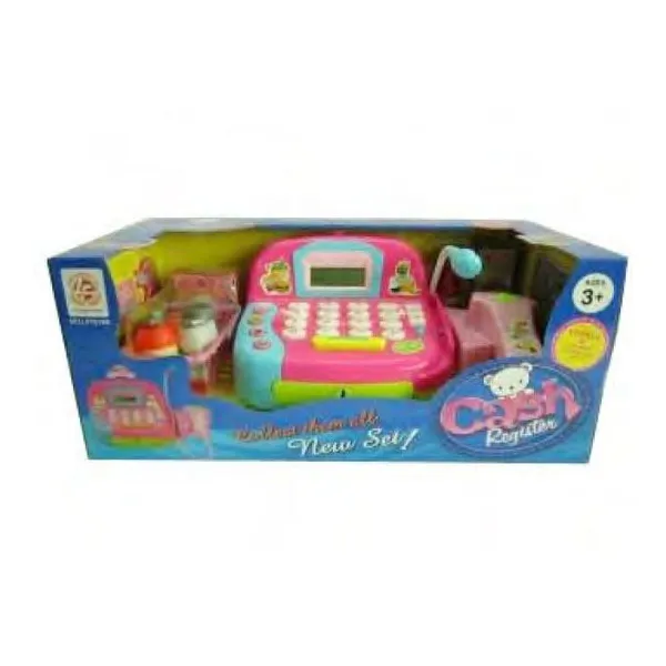 Super caja registradora con accesorios 39x20,5x16 cm