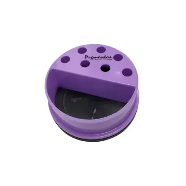 Portalapices + porta clips pigmento plástico