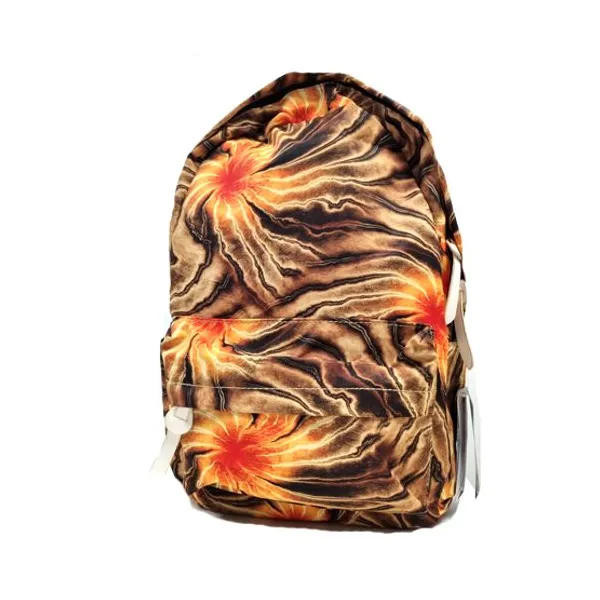 Mochila 17" retro n.° 1003 lona fantasia impresa