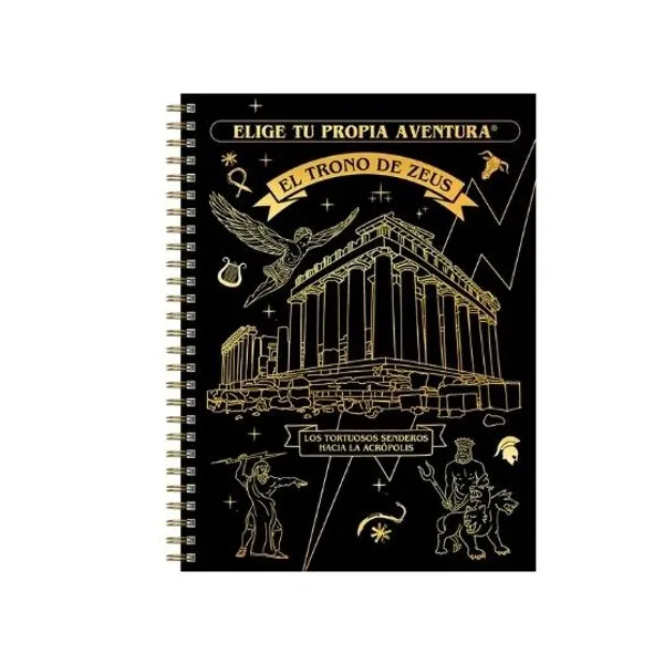 Cuaderno espiral a4 rozini elige tu propia aventura t/dura 80 hjs.raya