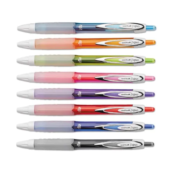 Roller Uni ball signo ub-207 0,7 mmumn retractil negro/1.0 mm