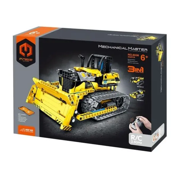 Im master bulldozer robot todoterreno 3en1 a control remoto bloques para armar