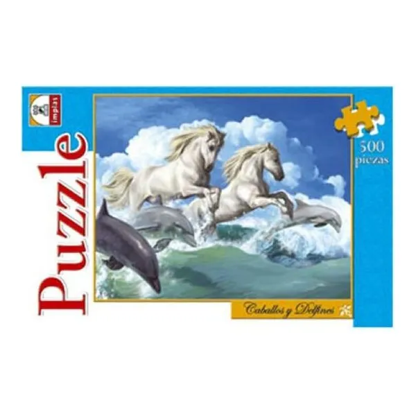 Caballos y delfines