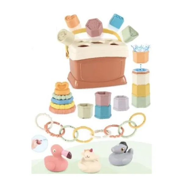 Baby favorite balde encastres formas y torre