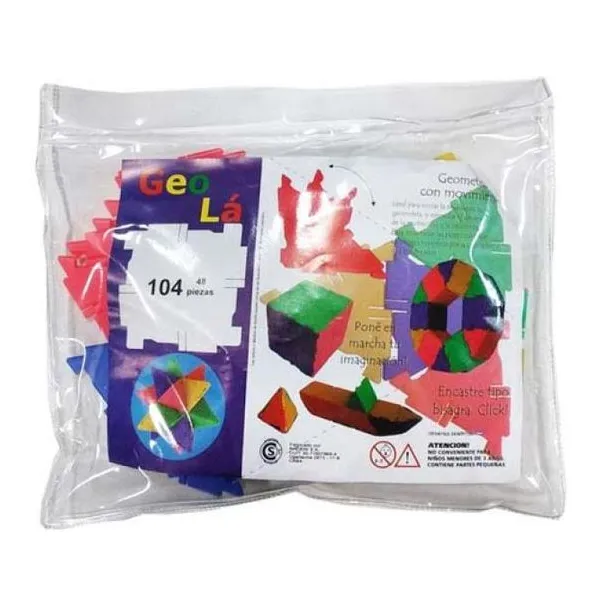 Geo la - 48 piezas geometria con movimiento