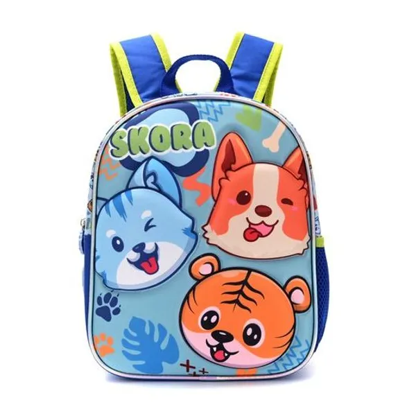 Mochila 12" espalda rapport 3d animales Skora