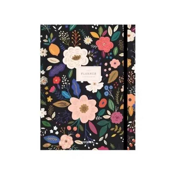 Agenda imaginer n.° 8 diaria binder t/flexible flowers 2027