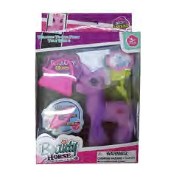 Pony con accesorios 14x14x4 cm
