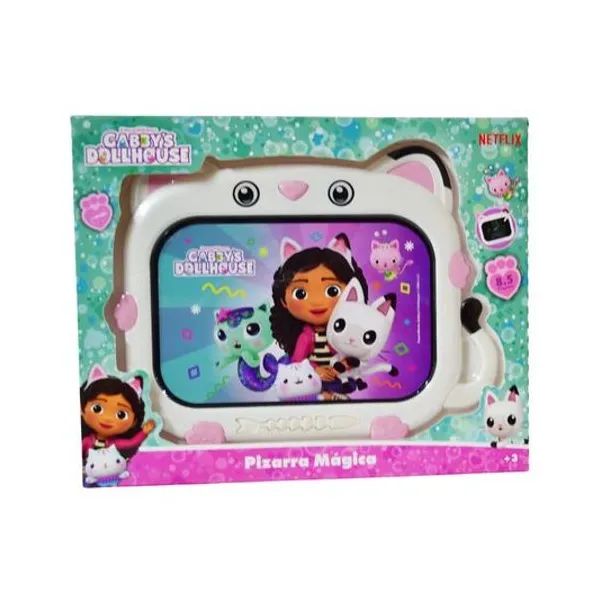 Pizarra mágica lcd 8.5" multicolor 31x26 cm gabby dollhouse